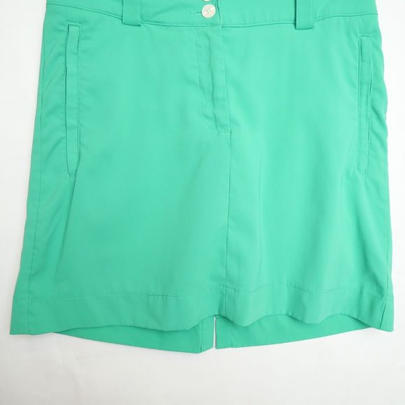 Nike Golf Tour Performance Dri-Fit Skort Women's Size 0 Green Side/Back Pockets - Picture 3 of 10